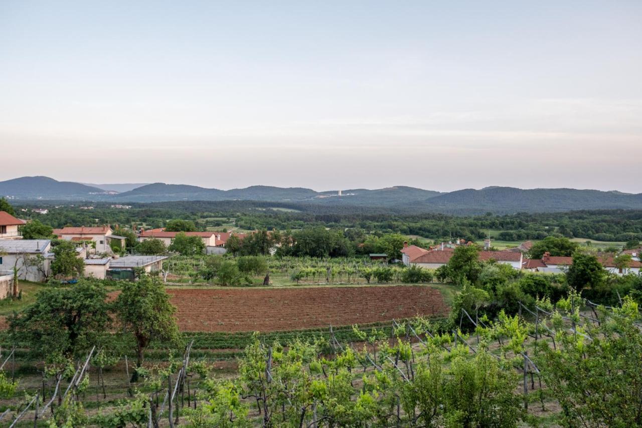 Apartma Oddih Dutovlje Bagian luar foto